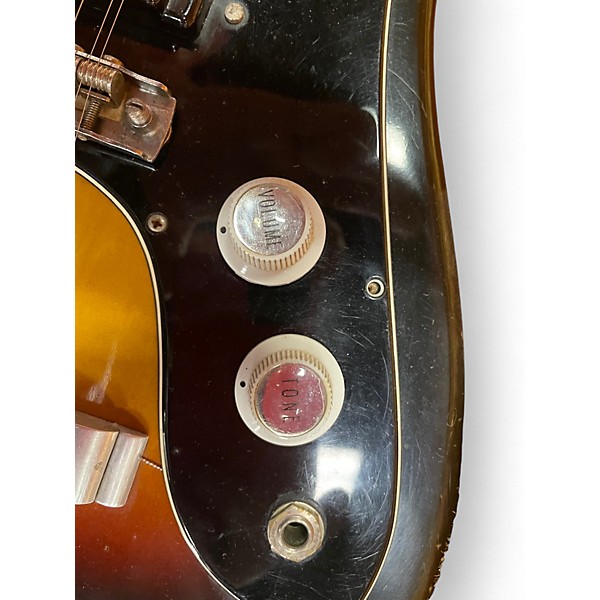 Vintage 1967 EKO COBRA 12 X11 2 Color Sunburst Solid Body Electric Guitar