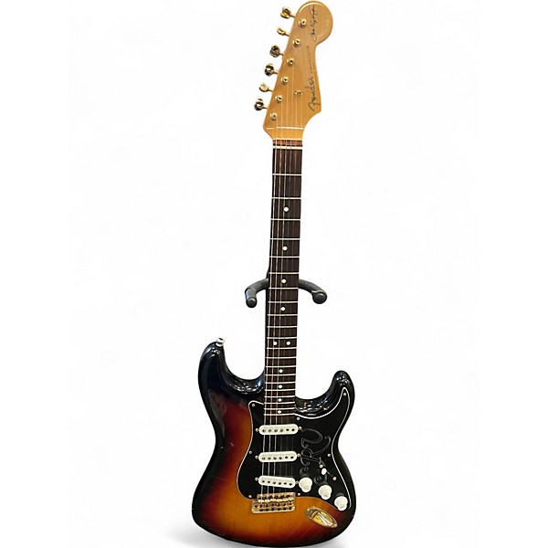 Used 2004 Fender Stevie Ray Vaughan Stratocaster Sunburst Solid Body Electric Guitar,Specials : American Fashion Style Bags On Sale