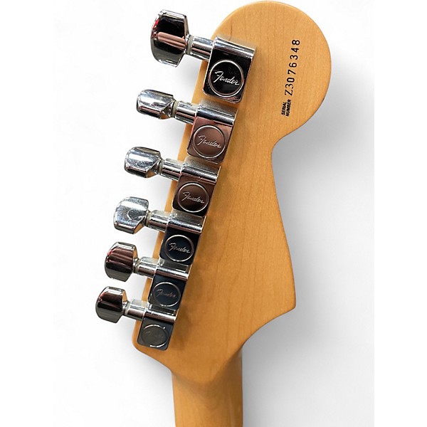 Used Fender American Standard Stratocaster Left Handed 3 Tone Sunburst Electric Guitar