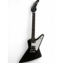 Used Epiphone Explorer Black and White Solid Body Electric Guitar