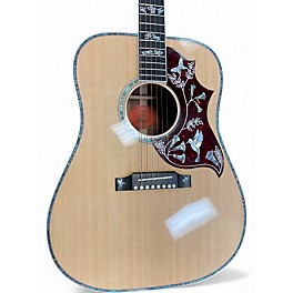 Used Gibson Hummingbird Custom Koa Natural Acoustic Electric Guitar