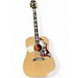 Used Gibson Hummingbird Custom Koa Natural Acoustic Electric Guitar