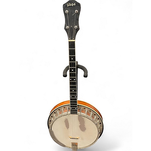 Vintage 1960s Vega Wonder Tenor Natural Banjo