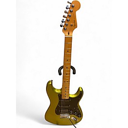 Used Fender American Ultra II Stratocaster HSS Metallic Green Solid Body Electric Guitar