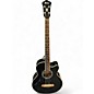 Used Ibanez AEB10E Black Acoustic Bass Guitar thumbnail