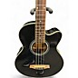Used Ibanez AEB10E Black Acoustic Bass Guitar