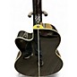 Used Ibanez AEB10E Black Acoustic Bass Guitar
