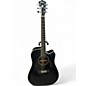 Used Washburn WD10SCE Black Acoustic Electric Guitar thumbnail