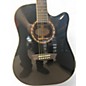 Used Washburn WD10SCE Black Acoustic Electric Guitar