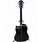 Used Washburn WD10SCE Black Acoustic Electric Guitar
