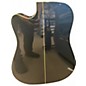 Used Washburn WD10SCE Black Acoustic Electric Guitar