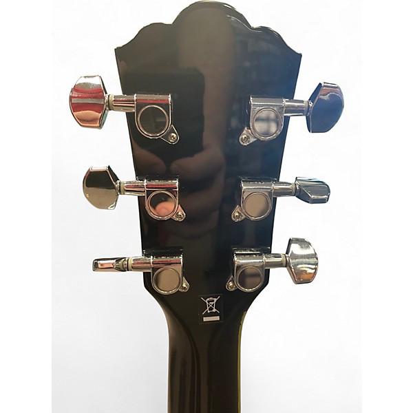 Used Washburn WD10SCE Black Acoustic Electric Guitar