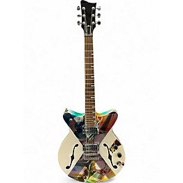 Used First Act Ce540 Dalia Custom Graphic Hollow Body Electric Guitar