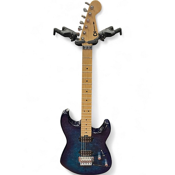 Used Charvel Pro Mod San Dimas HH FR TRANS BLUE Solid Body Electric Guitar,New Products : American Fashion Style Bags On Sale