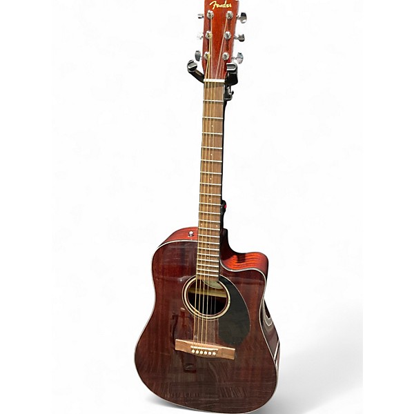 Used Fender CD60SCE Mahogany Mahogany Acoustic Electric Guitar,New Products : American Fashion Style Bags On Sale