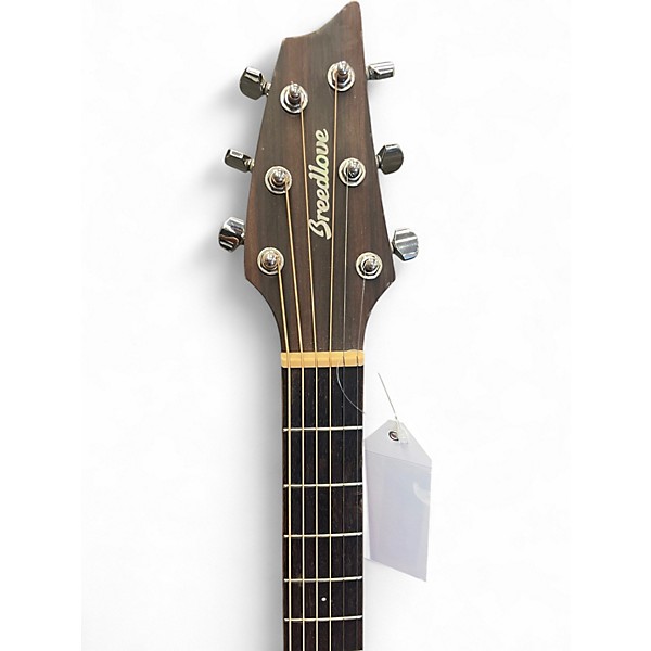 Used Breedlove Discovery Concert Brown Acoustic Guitar