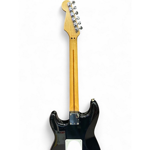 Used Fender Standard Stratocaster Black Solid Body Electric Guitar