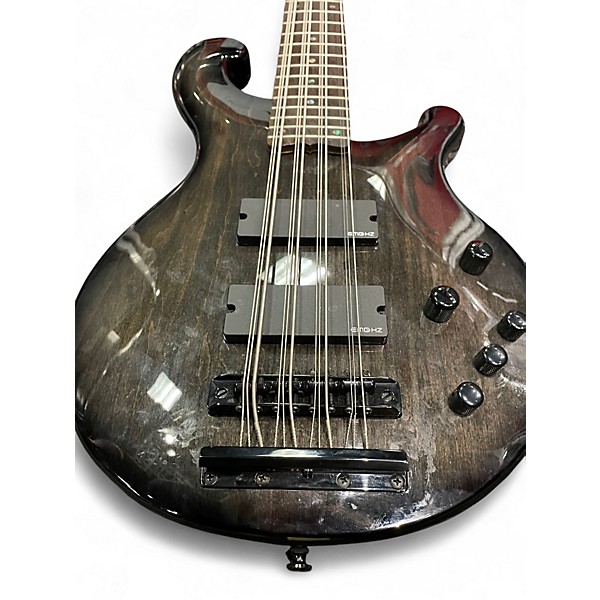 Used Dean Rhapsody 12 12-String TRANSPARENT BLACK Electric Bass Guitar