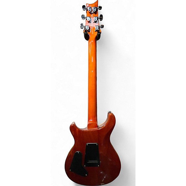 Used PRS SE Custom 24 Amber Solid Body Electric Guitar