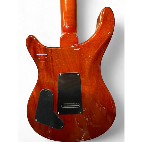 Used PRS SE Custom 24 Amber Solid Body Electric Guitar