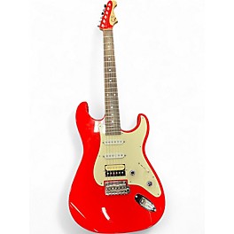 Used Grover Jackson GLENDORA WHITE AND RED Solid Body Electric Guitar