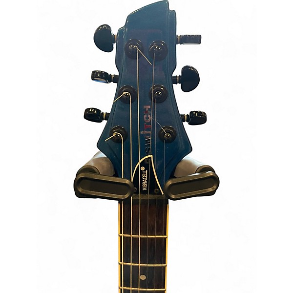 Used Switch VIBRACELL BLUE Solid Body Electric Guitar