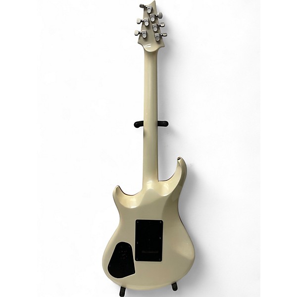 Used Warrior 55' Throwback Alpine White Solid Body Electric Guitar