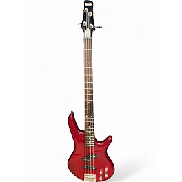 Used Ibanez SOUNDGEAR GIO  Candy Apple Red Electric Bass Guitar
