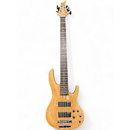 Used ESP LTD B208FM 8 String Natural Electric Bass Guitar
