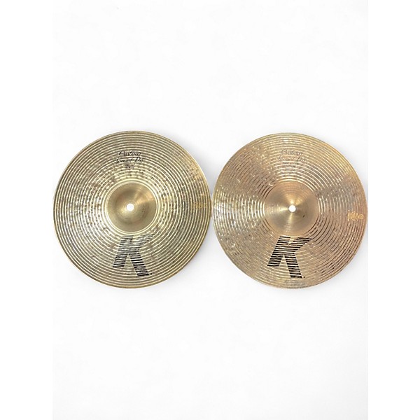 Used Zildjian 14in K CUSTOM SPECIAL DRY HIHATS Cymbal