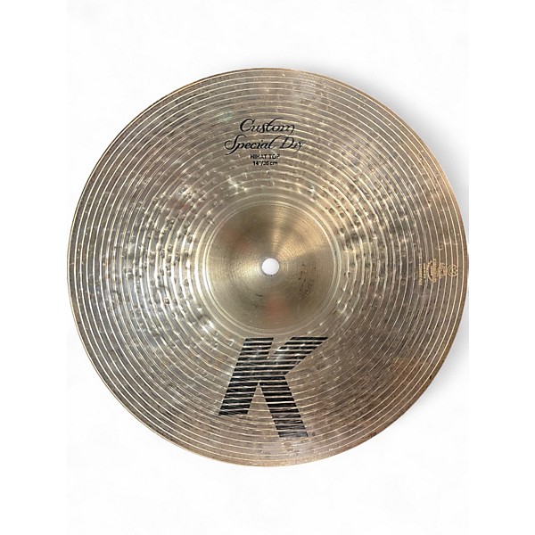 Used Zildjian 14in K CUSTOM SPECIAL DRY HIHATS Cymbal