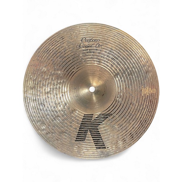 Used Zildjian 14in K CUSTOM SPECIAL DRY HIHATS Cymbal