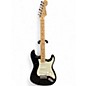 Used 2007 Fender VG Stratocaster Black and White Solid Body Electric Guitar thumbnail