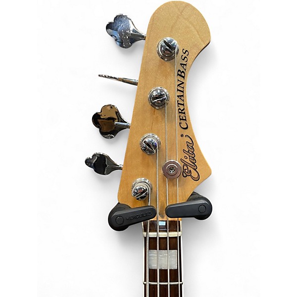 Used Elita CERTAIN BASS Black Electric Bass Guitar