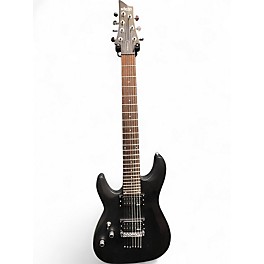 Used Schecter Guitar Research Diamond Series C7 Deluxe Flat Black Electric Guitar