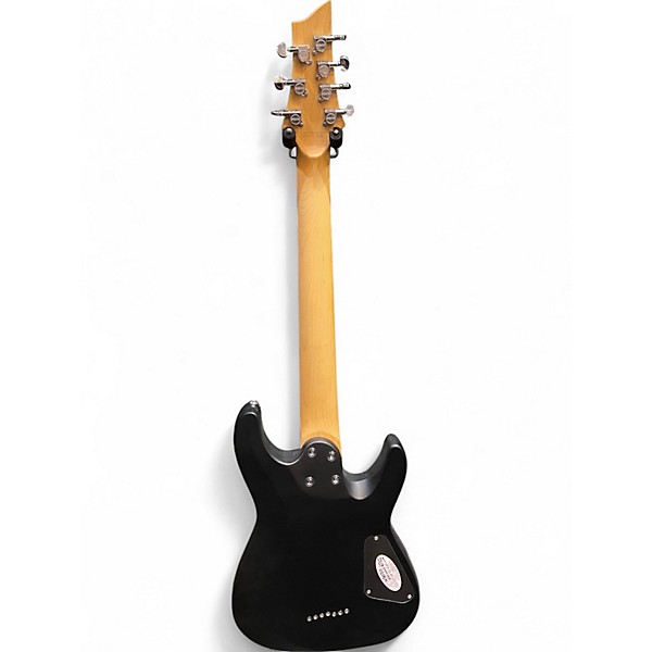 Used Schecter Guitar Research Diamond Series C7 Deluxe Flat Black Electric Guitar