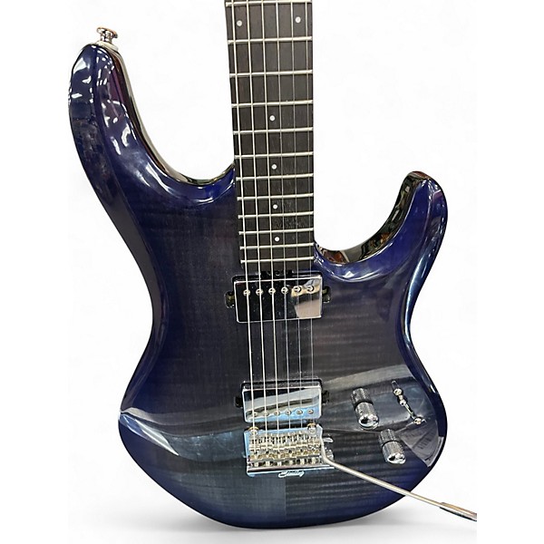 Used Sterling by Music Man LK100 Blue Sunburst Solid Body Electric Guitar,New Products : American Fashion Style Bags On Sale
