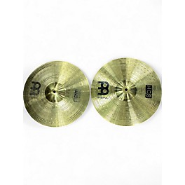 Used MEINL 14in HCS Hi Hat Pair Cymbal