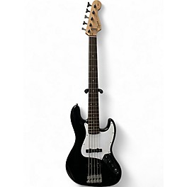 Used Squier Affinity Jazz Bass V 5 String Black Electric Bass Guitar