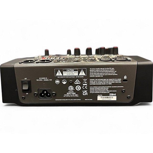 Used 2020s Allen & Heath ZEDI-8 Unpowered Mixer