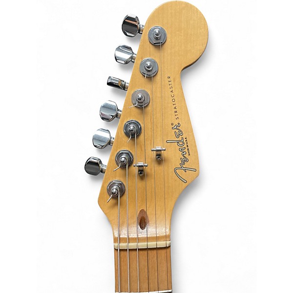 Used Fender American Standard Stratocaster Baltic Blue Solid Body Electric Guitar