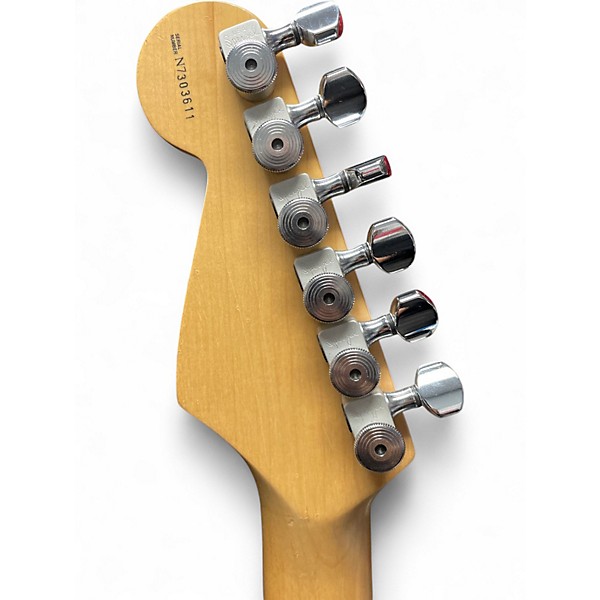 Used Fender American Standard Stratocaster Baltic Blue Solid Body Electric Guitar