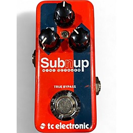 Used TC Electronic Sub N Up Mini Octaver Effect Pedal