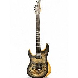 Used Schecter Guitar Research Reaper 6 Left Handed Charcoal Electric Guitar
