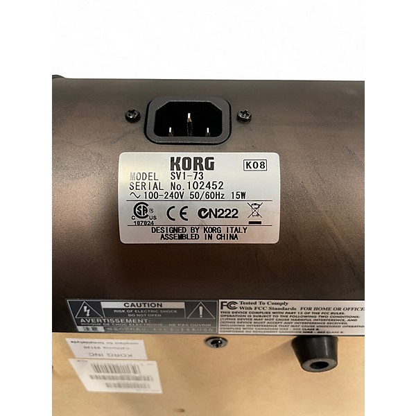 Used KORG SV173 73 Key Stage Piano