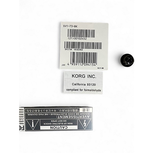 Used KORG SV173 73 Key Stage Piano