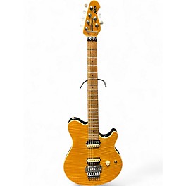 Used Ernie Ball Music Man Axis Lemonburst Solid Body Electric Guitar