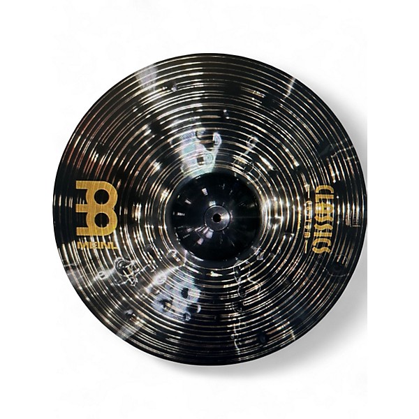Used MEINL 19in classic custom dark crash Cymbal