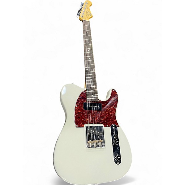 Used Grover Jackson GJ2 Hellhound white Solid Body Electric Guitar