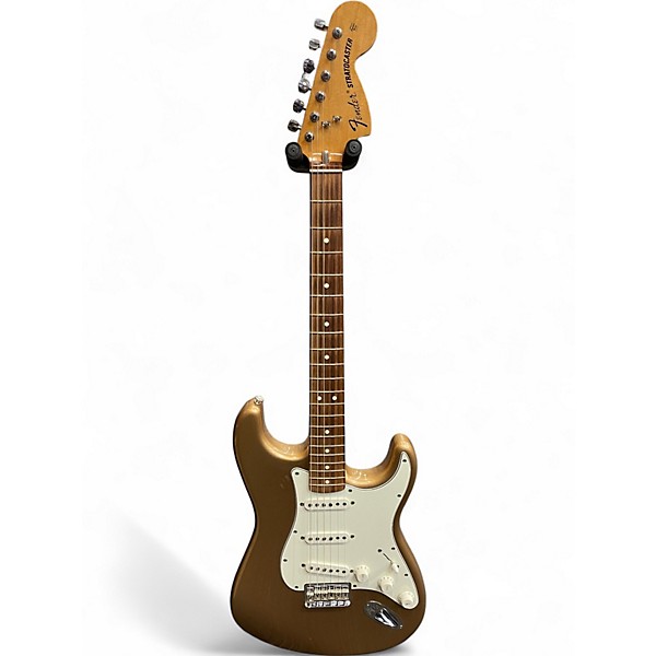 Used Fender Vintera 70s Stratocaster Hardtail firemist gold Solid Body Electric Guitar,Specials : American Fashion Style Bags On Sale
